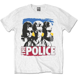 The Police - T-shirt - Adulte (Blanc)