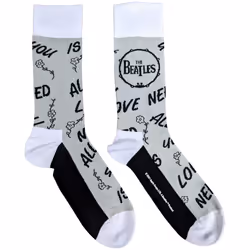 The Beatles - Chaussettes AYNIL - Adulte (Gris)