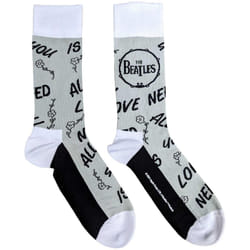 The Beatles - Chaussettes AYNIL - Adulte (Gris)