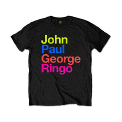 The Beatles - T-shirt JPG&R PEPPER SUIT - Adulte (Noir)