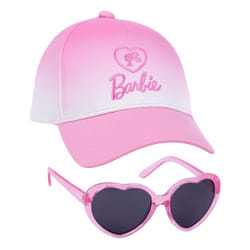 Barbie - Ensemble Casquette de baseball - Fille (Rose / Blanc)