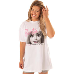 Barbie - T-shirt BE YOUR OWN REASON TO SMILE - Femme (Blanc)