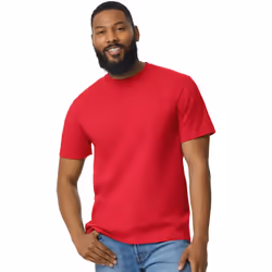 Gildan - T-shirt SOFTSTYLE - Adulte (Rouge)