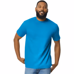Gildan - T-shirt SOFTSTYLE - Adulte (Bleu saphir)