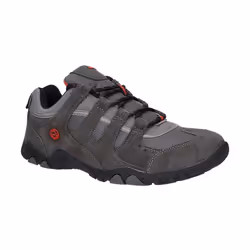 Hi-Tec - Chaussures de marche QUADRA - Homme (Charbon / Rouge)