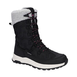 Hi-Tec - Bottines de marche SOPHIA - Femme (Noir vif / Fuchsia)