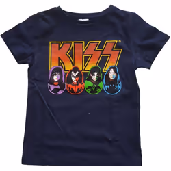 Kiss - T-shirt - Enfant (Bleu marine)