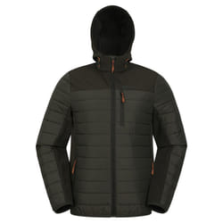 Mountain Warehouse - Veste matelassée TURBINE - Homme (Vert kaki)