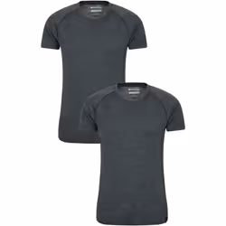 Mountain Warehouse - T-shirts SUMMIT - Homme (Gris foncé)