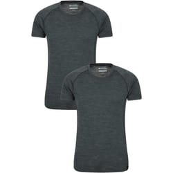 Mountain Warehouse - T-shirts SUMMIT - Homme (Gris foncé)