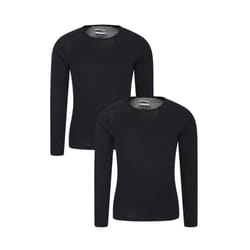 Mountain Warehouse - Hauts thermiques - Homme (Noir)