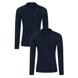 Mountain Warehouse - Hauts thermiques - Homme (Bleu marine)