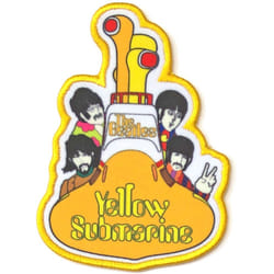 The Beatles - Écusson YELLOW SUBMARINE ALL ABOARD - Taille unique (Jaune / Blanc)