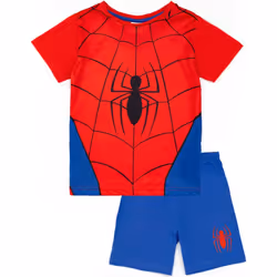 Spider-Man - Ensemble de pyjama court - Garçon (Bleu / Rouge)
