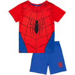 Spider-Man - Ensemble de pyjama court - Garçon (Bleu / Rouge)