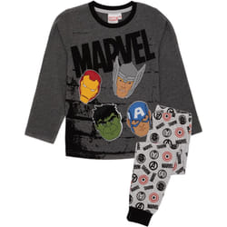 Marvel Avengers - Ensemble de pyjama - Garçon (Noir / Gris)