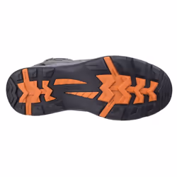 Hi Tec - Chaussures montantes de randonnée BANDERA - Homme (Gris charbon / Orange brûlé)