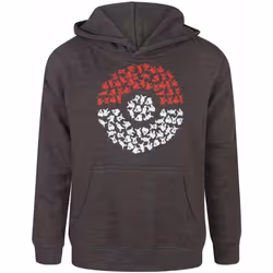 Pokemon - Sweat à capuche - Garçon (Gris)