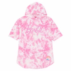 Barbie - Poncho - Fille - Taille 7-10 ans (Rose)