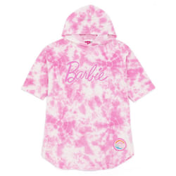 Barbie - Poncho - Fille - Taille 7-10 ans (Rose)