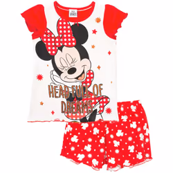 Disney - Ensemble de pyjama - Fille (Rouge)