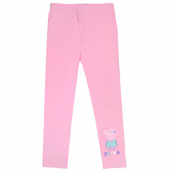 Peppa Pig - Leggings - Fille (Rose / Bleu marine)