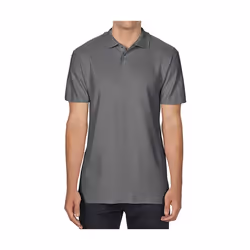 Gildan - Polo manches courtes - Homme (Charbon)