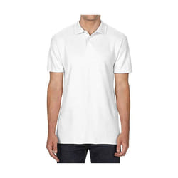 Gildan - Polo manches courtes - Homme (Blanc)