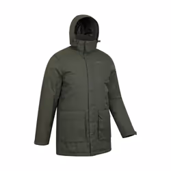 Mountain Warehouse - Parka RANGER - Homme (Vert kaki)
