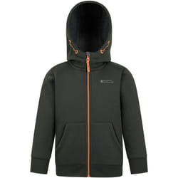 Mountain Warehouse - Veste à capuche NORDIC - Enfant (Vert kaki)