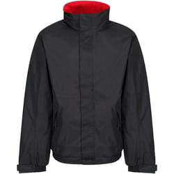 Regatta - Veste imperméable DOVER - Homme (Noir / Rouge)