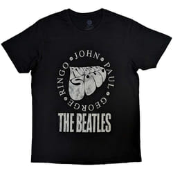 The Beatles - T-shirt RUBBER SOUL - Adulte (Noir)