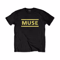 Muse - T-shirt - Adulte (Noir / Jaune)