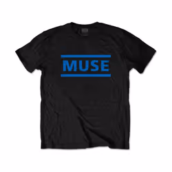 Muse - T-shirt - Adulte (Noir / Bleu foncé)