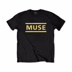 Muse - T-shirt - Adulte (Noir / Jaune)