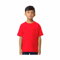 Gildan - T-shirt - Enfant (Rouge)