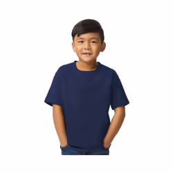 Gildan - T-shirt - Enfant (Bleu marine)