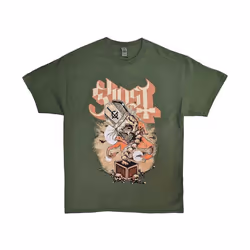 Ghost - T-shirt JACK IN THE BOX - Adulte (Vert)