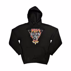 Kiss - Sweat à capuche END OF THE ROAD WORLD TOUR - Adulte (Noir)