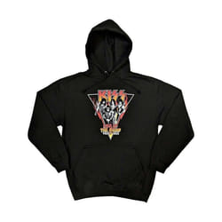 Kiss - Sweat à capuche END OF THE ROAD WORLD TOUR - Adulte (Noir)