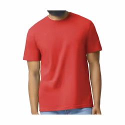 Gildan - T-shirt SOFTSTYLE CVC - Homme (Rouge)