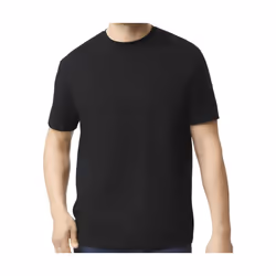 Gildan - T-shirt SOFTSTYLE CVC - Homme (Noir)