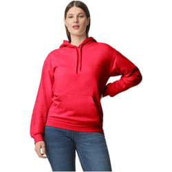 Gildan - Sweat à capuche SOFTSTYLE - Adulte (Rouge)