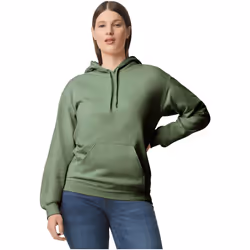 Gildan - Sweat à capuche SOFTSTYLE - Adulte (Vert kaki)