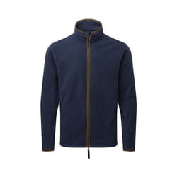 Premier - Veste polaire ARTISAN - Homme (Bleu marine / Marron)