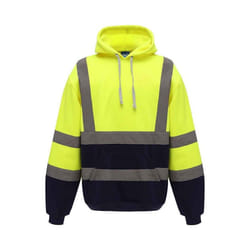 Yoko - Sweat à capuche - Homme (Jaune / Bleu marine)