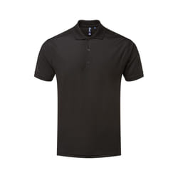 Premier - Polo COOLCHECKER - Homme (Noir)