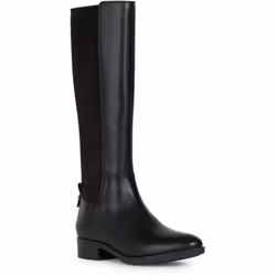 Geox - Bottes mi-mollet FELICITY - Femme (Noir)