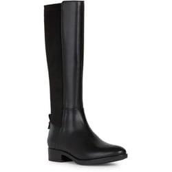 Geox - Bottes mi-mollet FELICITY - Femme (Noir)