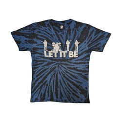 The Beatles - T-shirt LET IT BE - Adulte (Noir)
